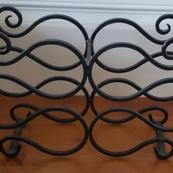 Metal Countertop 6-Bottle Freestanding Wine Rack