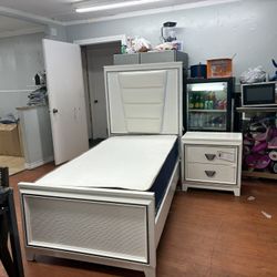 New Twin Size Bed With Mattress For $290