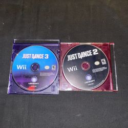 Nintendo Wii Just Dance Bundle —Read Description— 