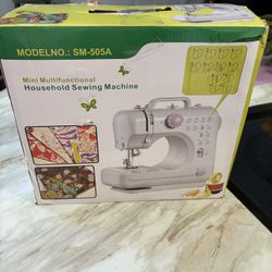 Mini Sewing Machine W  Footpedal