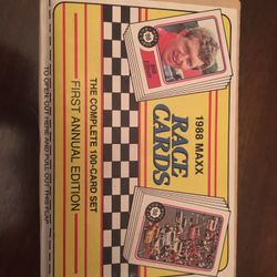 1988 MAXX First Edition Race Cards