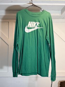 Nike Long Sleeve Graphic T-Shirt Green