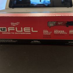 Milwaukee M12 FUEL 12V Lithium-Ion Brushless Cordless 3/8 in. Right Angle Impact Wrench (Tool-Only)