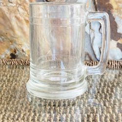 Clear Glass Beer Mug
