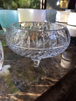 Crystal Footed Bowl