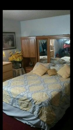 Queen bed