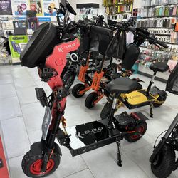 K Cloud K14 Electric Scooter 80MPH! Finance For $50 Down Payment!!