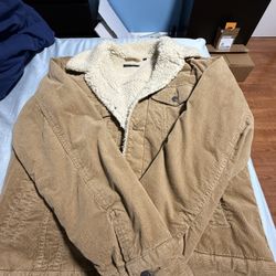 Uniqlo Corduroy Sherpa Jacket – Size M, Great Condition