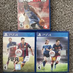 Set PS4 Games $20