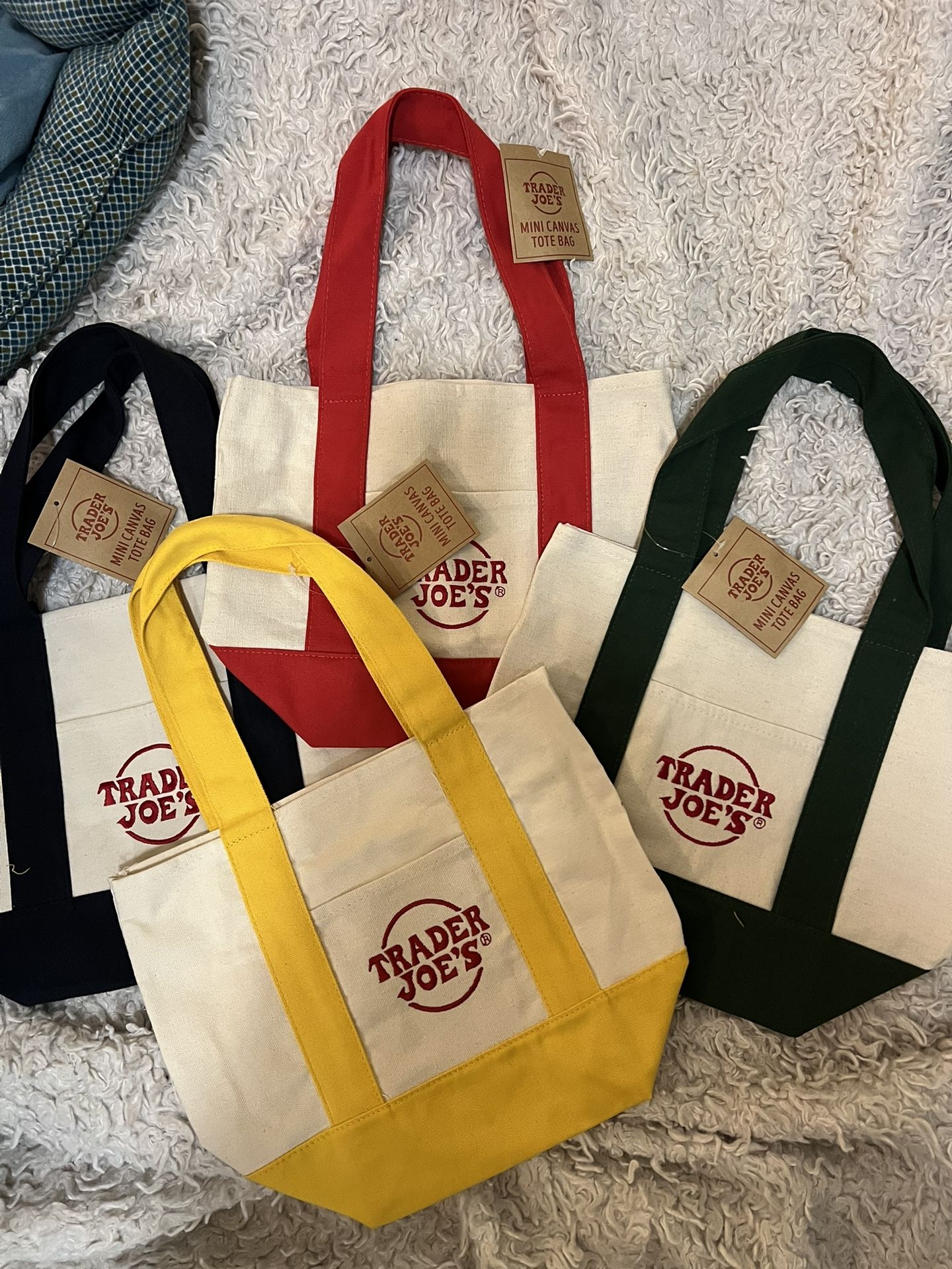 Traders Joe’s Mini Tote Bags (set 4)