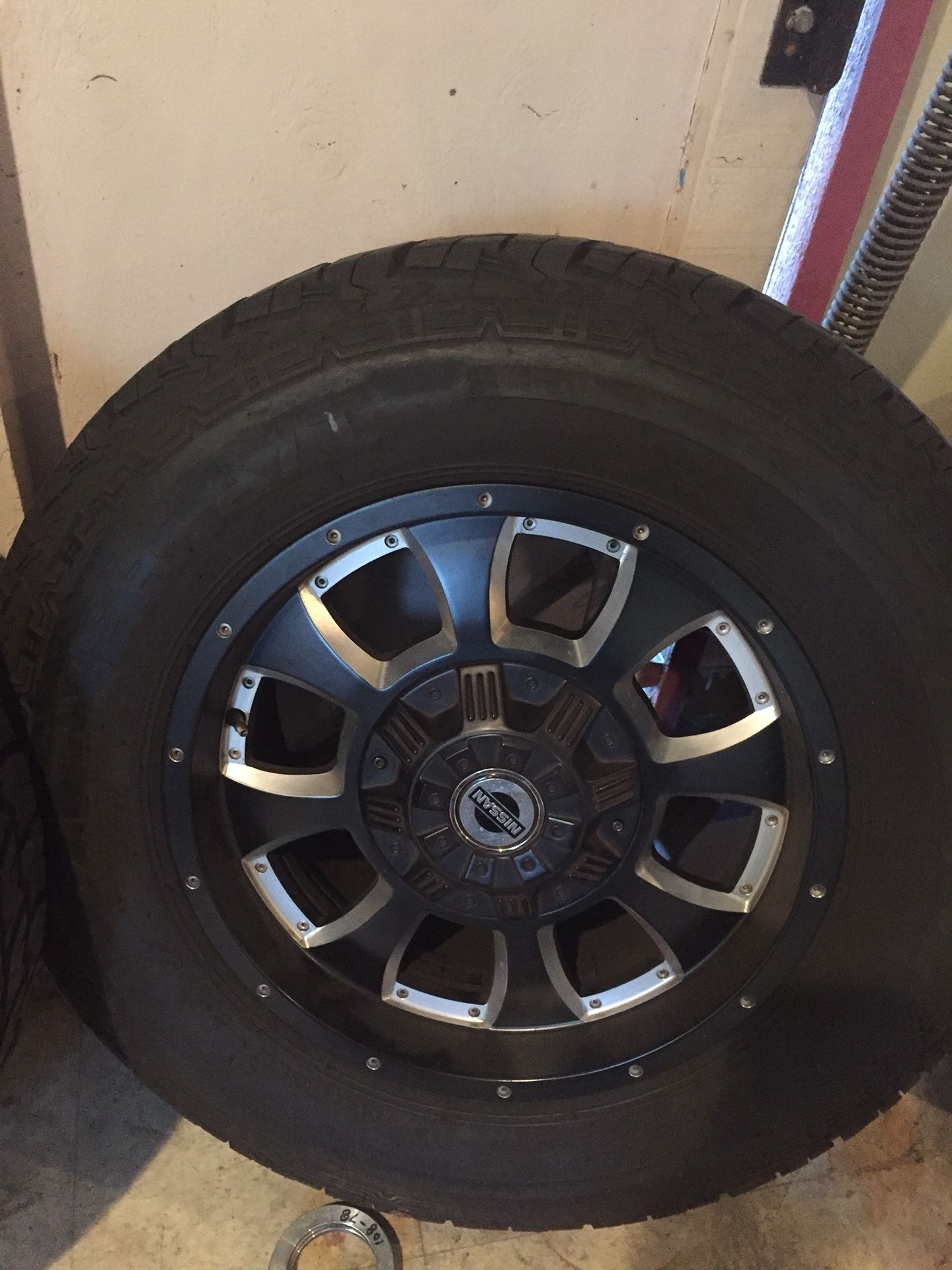 4 all terrain tires and rims