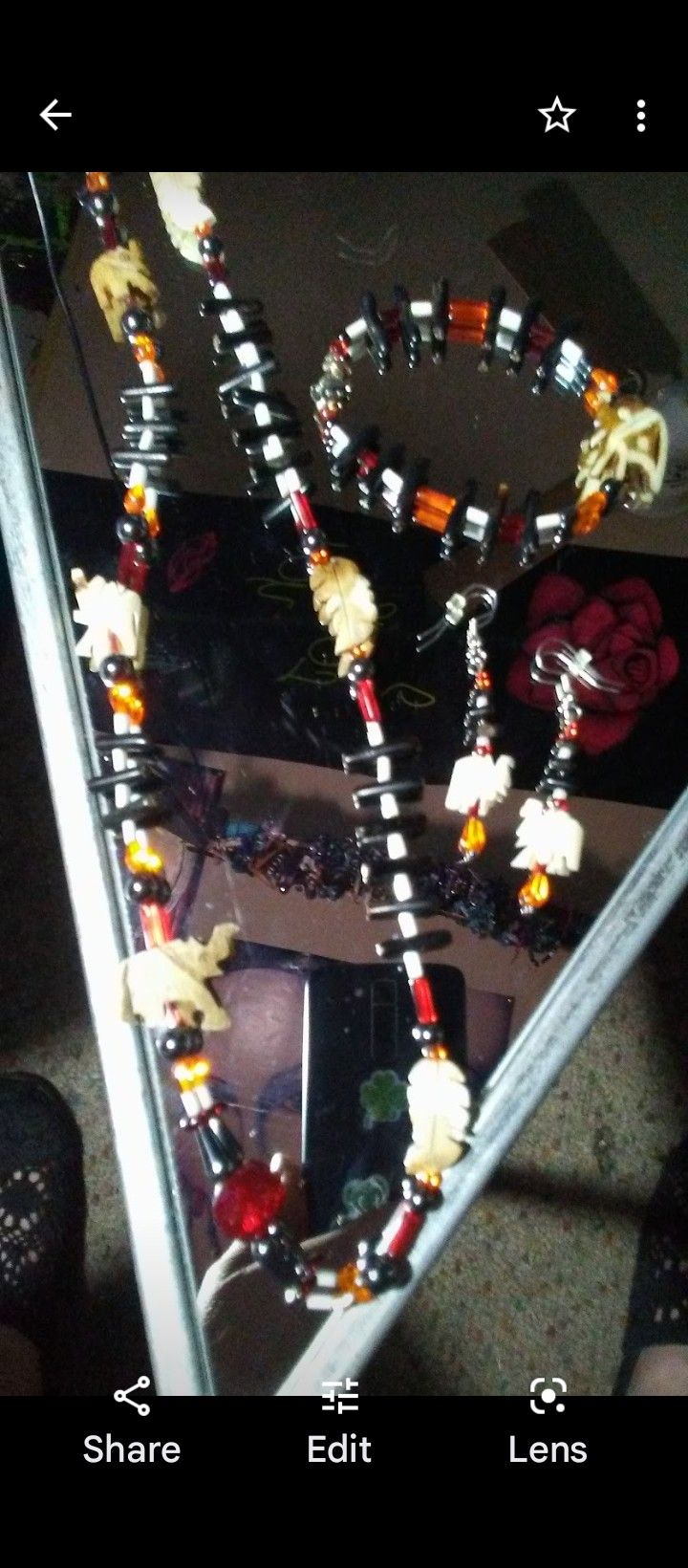 Lovely Handcrafted Elephant Jewelry Set