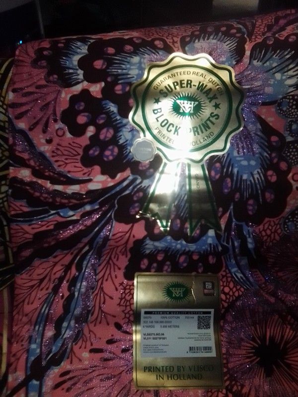 Vlisco Limited Edition Sparkle Fabric New Grand Super Wax