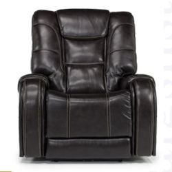 Power Lift Recliner - Color: Stark Walnut Leather 
