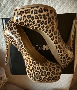 Leopard Print Heels