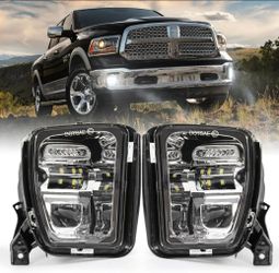 2013-2018 Dodge Ram 1500 LED fog lights