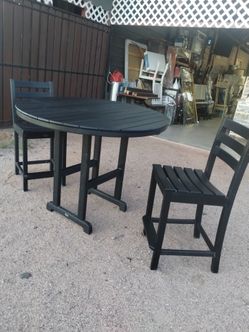 Beautiful outdoor furniture BLACK CHARCOAL COLOR