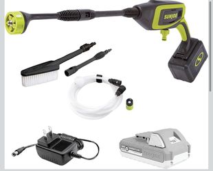 Sun Joe 24V IONMAX Cordless Portable Power Cleaner Kit – New/Open Box
