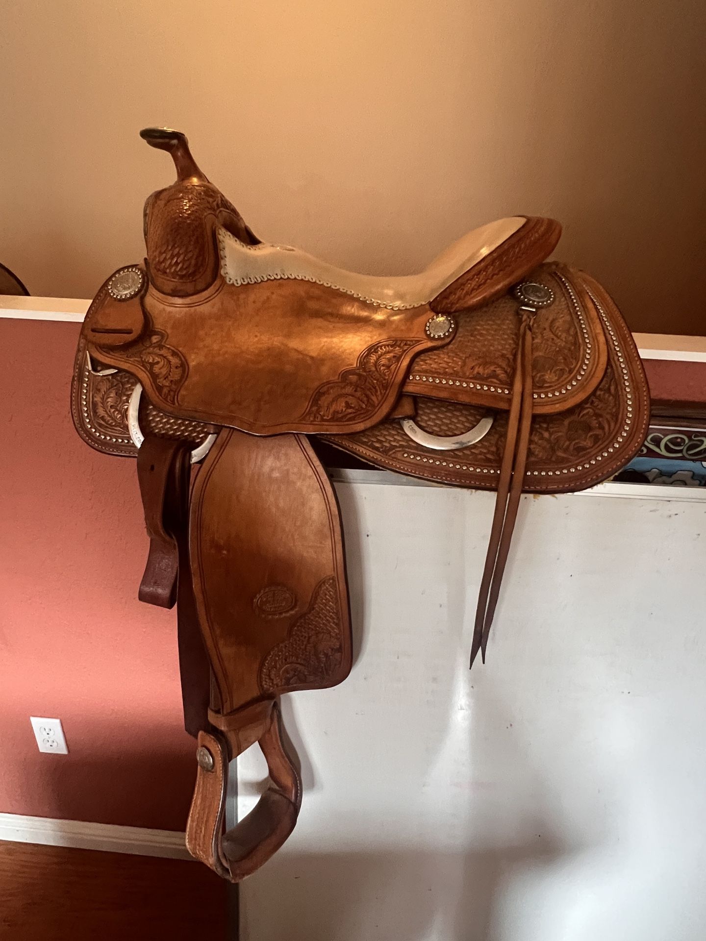 Billy Cook Reining Saddle 16” Seat FQHB