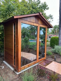 NEW Outdoor Hybrid Sauna