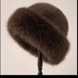 New Women Mongolian Hat Brown Beige Black Faux Warm 