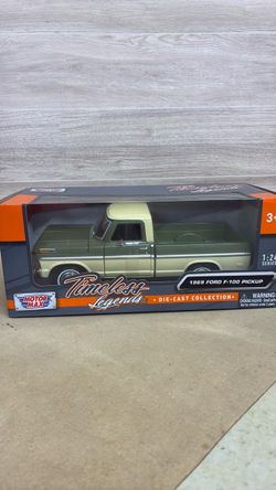 Motor Max 1969 Ford F-100 Pickup Die-Cast 1:24