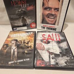 "HORROR " movies On DVD'S 2009-2014