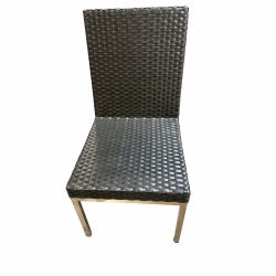 Wicker Dining Chairs - NEW - (4 chairs) - (Pillow Cushion Included) - WHOLESALE PRICING TO PUBLIC