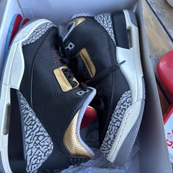 AIR JORDAN 3 RETRO SIZE 11.5 WMNS /SIZE 10 MEN