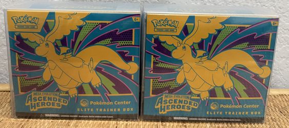 Ascended Hero’s Pokemon Center Elite Trainer Box (ETB) - New & Sealed