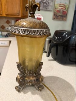 End table lamp