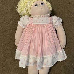 Doll Blonde Cabbage Patch Like