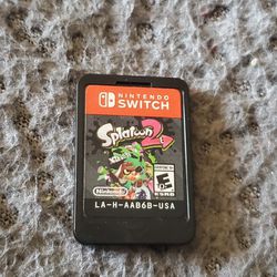 Nintendo Switch game Splatoon 2