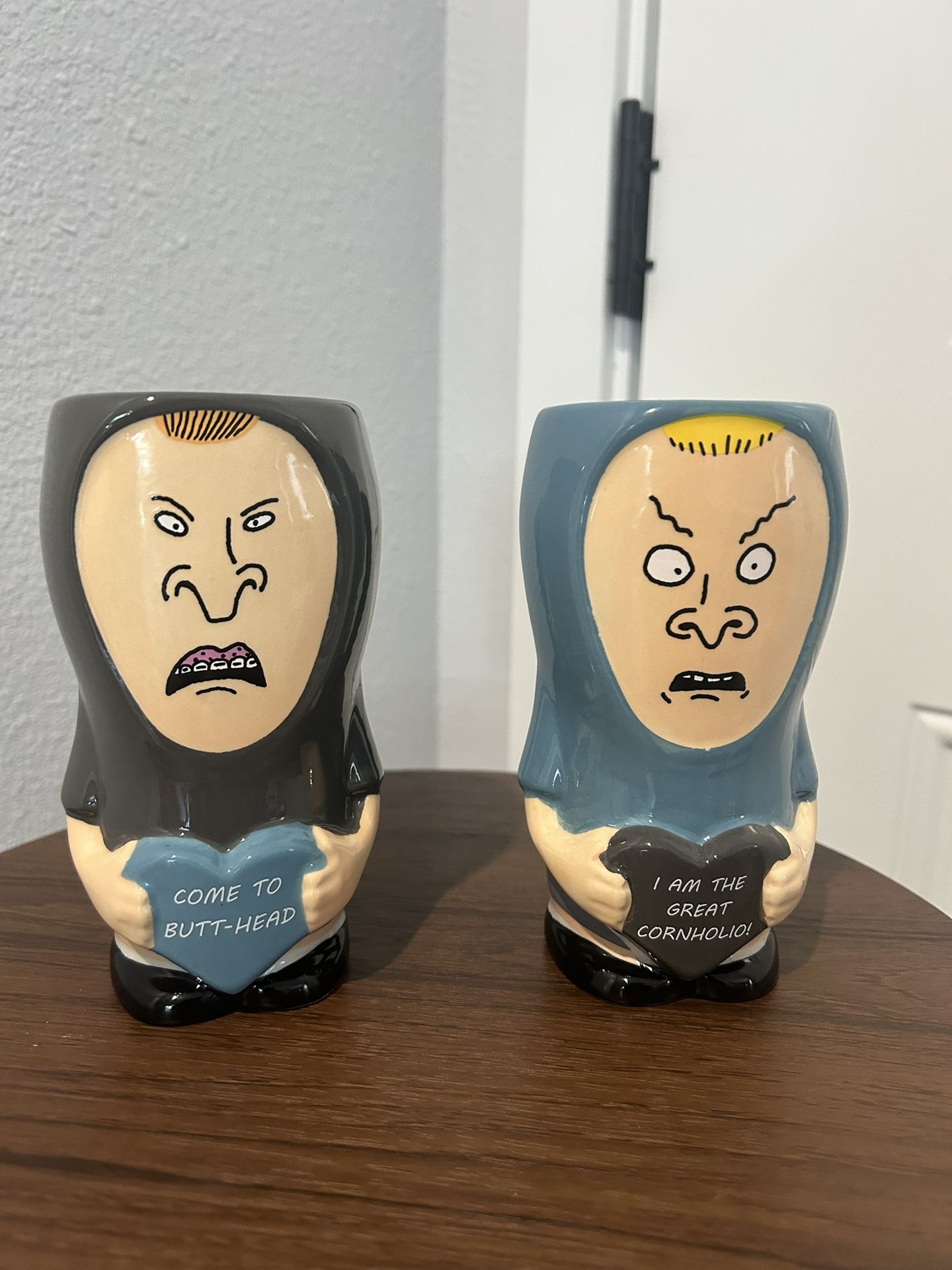 Zak Designs Beavis & Butthead Ceramic Chibi Mug