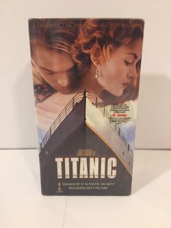 Sealed 1997 Titanic VHS Box Set