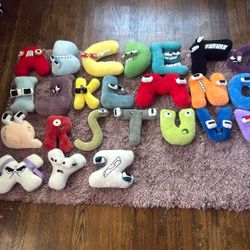 Alphabet Lore Plushies 8.7 Inches 