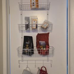 Over The Door Storage Rack