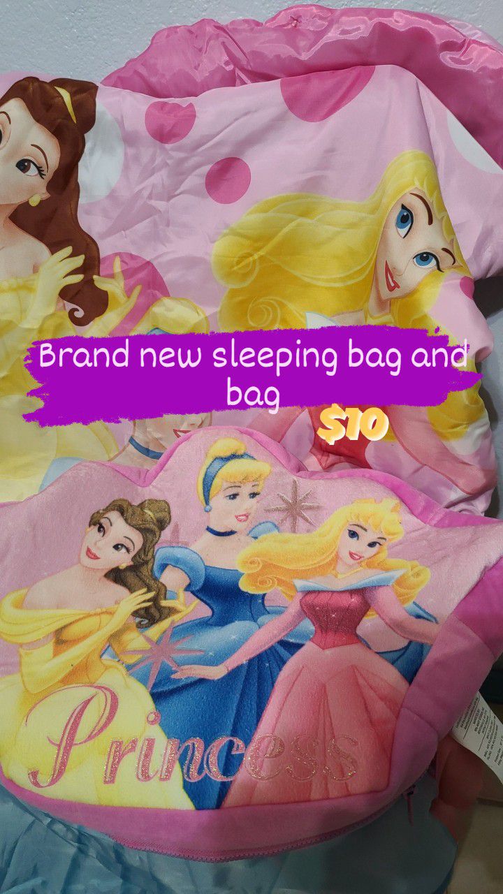 Princess Sleeping Bag And Backpack 💗❣💗