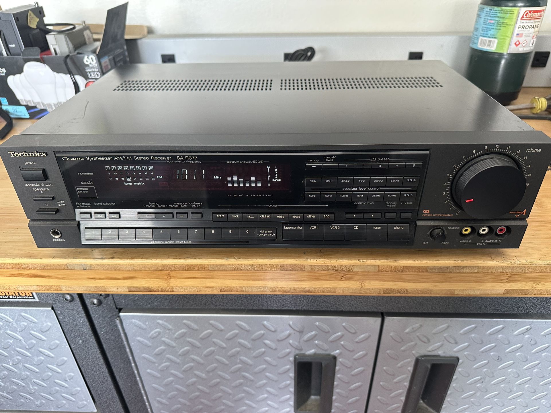 Vintage Technics Receiver SA-R377