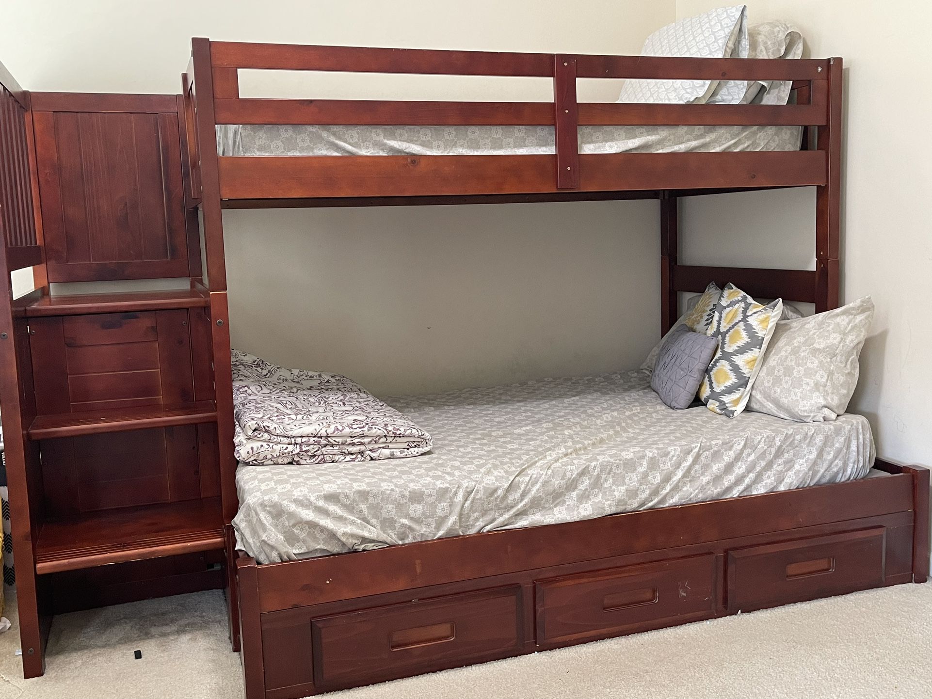 Wooden Bunk Bed- Excellent Condition