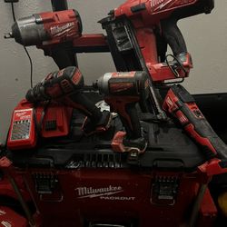 milwaukee  pacbox combo