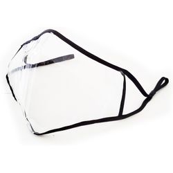 Clear Face Mask For Adults Transparent Mouth Covering See Your Smile Again