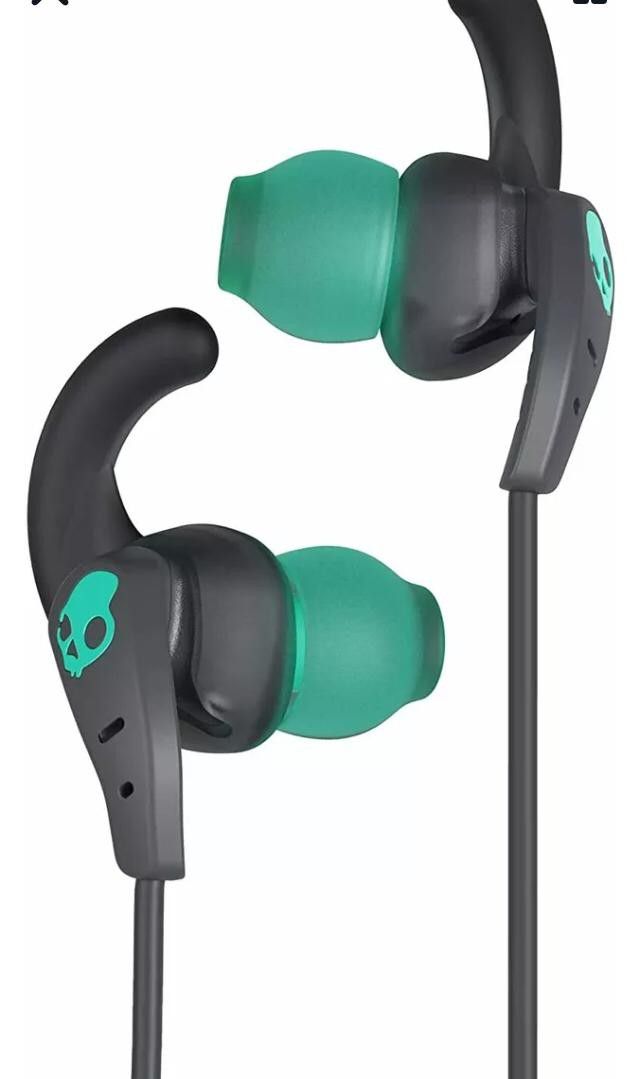 Skullcandy Set in-Ear Sport Earbuds with Microphone, Sweat and Water Resistant,
