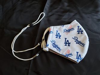 Los Angeles Dodgers Mask & Lanyard set 2 pcs