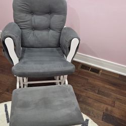 Nursery Chair and Ottoman