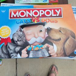 Monopoly Cat Vs Dog