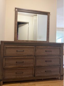 Hempstead Dresser and Mirror (Reymour and Flanigan)