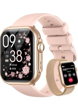 Women's Smartwatch with Two Bands