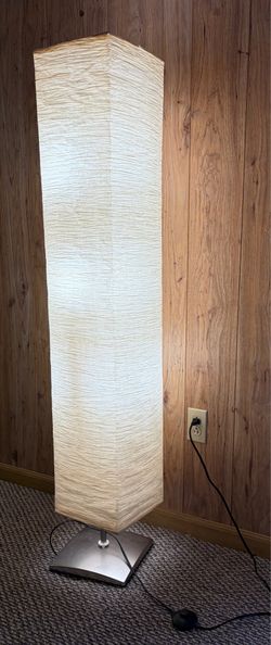 Floor standing lamp with foot switch oriental style