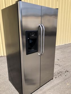 Ge stainless steel refrigerator